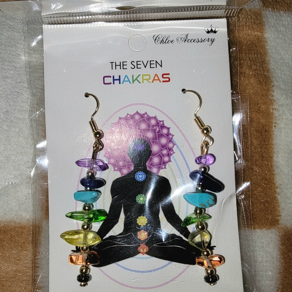 Multicolor Chakra Earrings